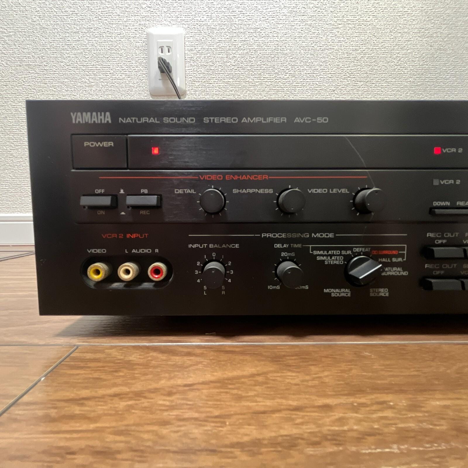 Vintage Yamaha AVC‑50 Natural Sound AV Control Amplifier