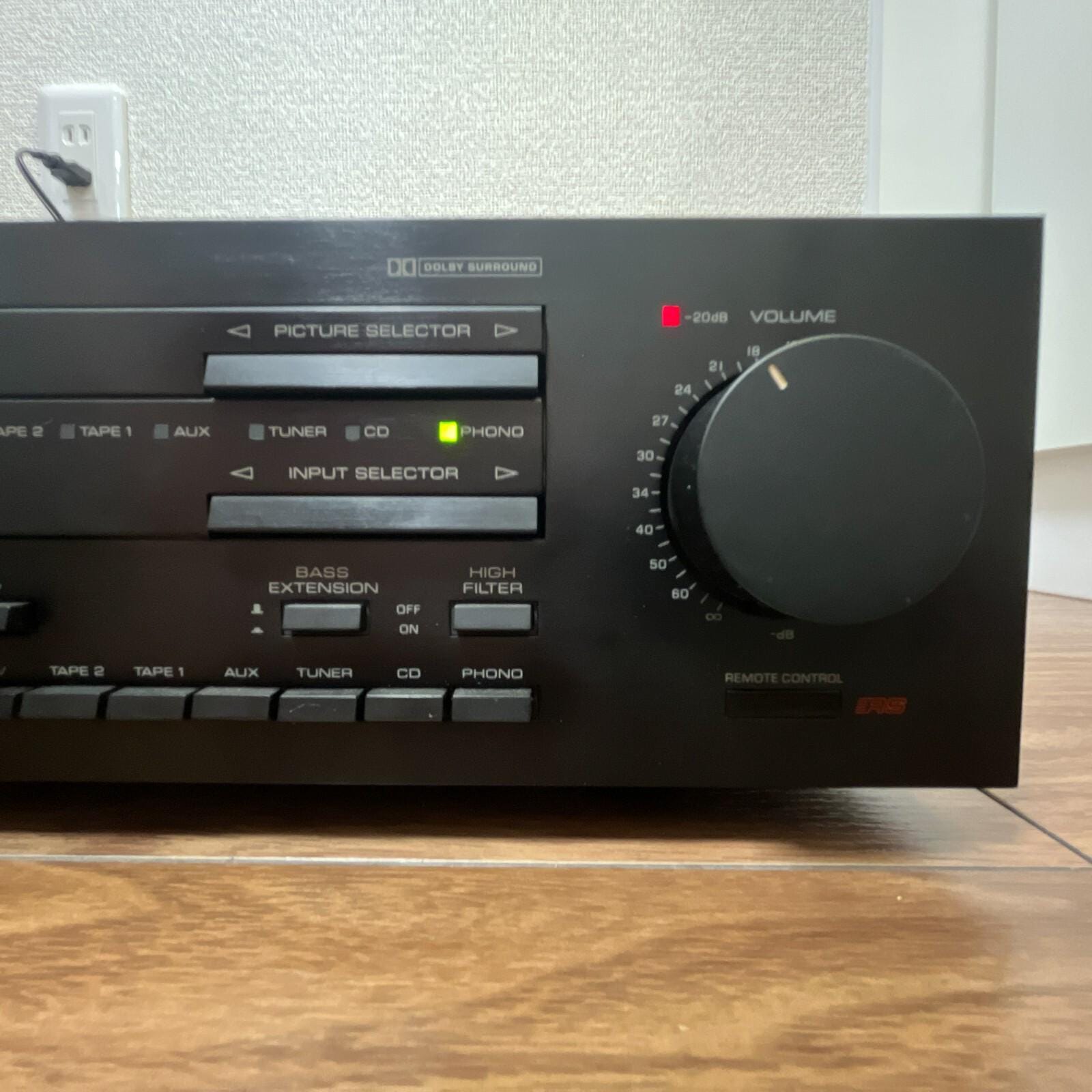 Vintage Yamaha AVC‑50 Natural Sound AV Control Amplifier
