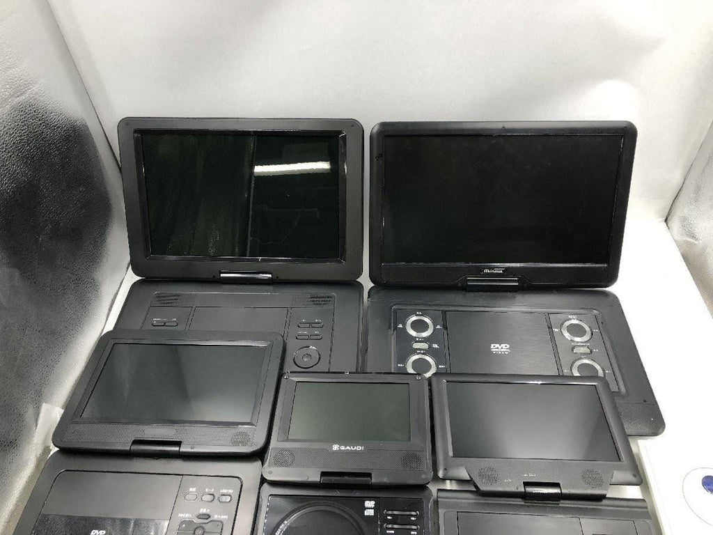 Vintage Portable DVD/BD Player Lot – Sony, Toshiba, Green House, Untested