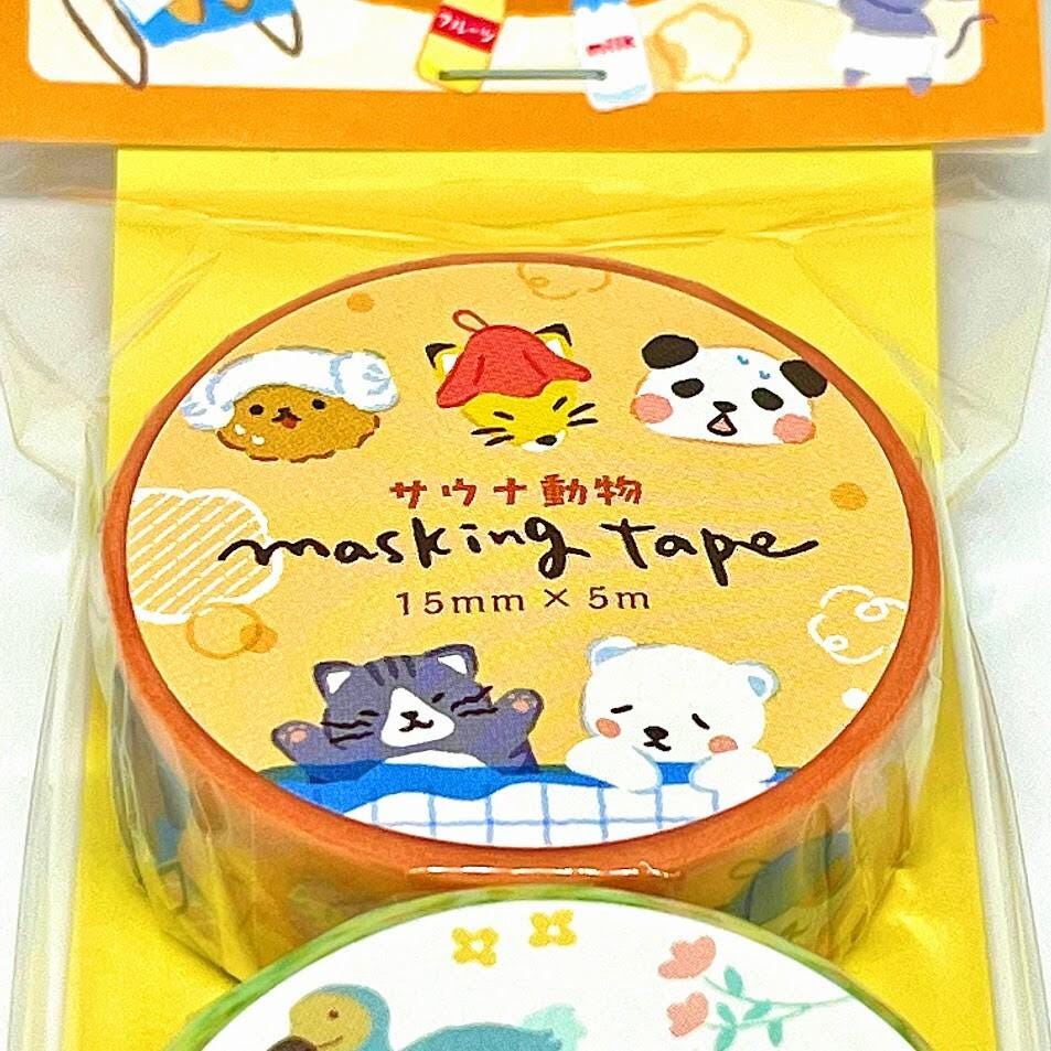 Tokyo Stationery Women's Expo Limited Edition 3Set 15x5mm Kawaii Masking Tape