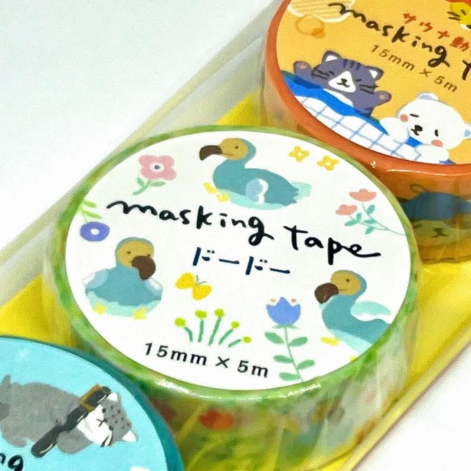 Tokyo Stationery Women's Expo Limited Edition 3Set 15x5mm Kawaii Masking Tape