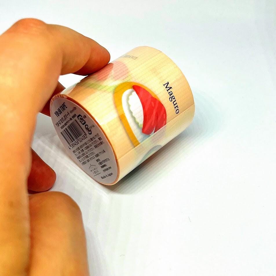 Tokyo Stationery Women's Expo Limited Edition 45x3mm Kawaii Sushi Masking Tape