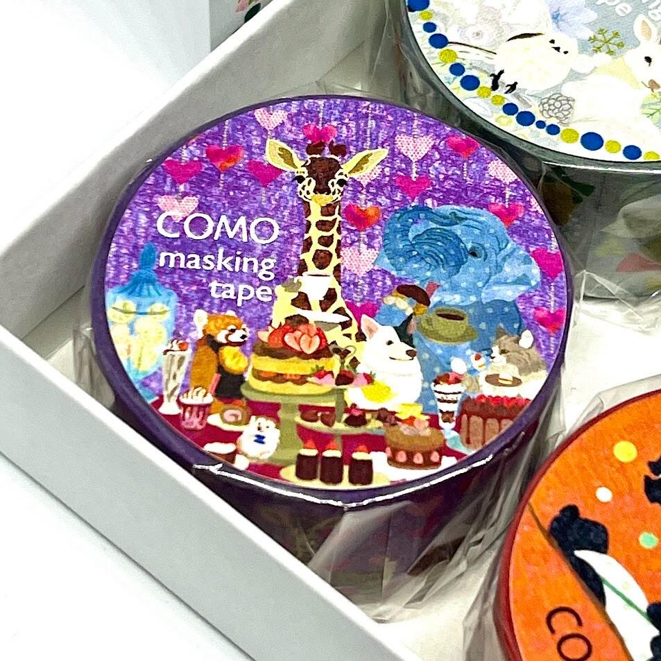 Tokyo Stationery Women's Expo Limited Edition 20x7mm Kawaii 4 Sets Masking Tape