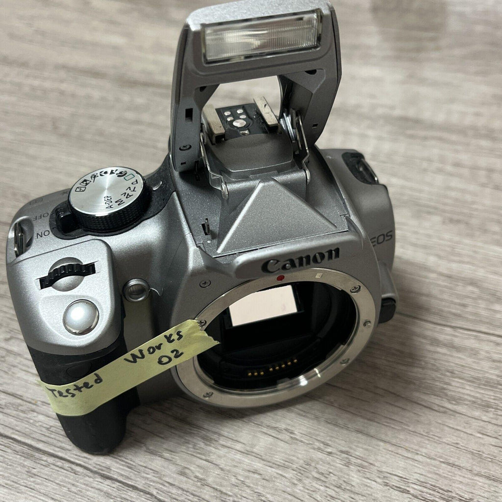 Vintage Canon EOS Kiss Digital N Camera - Working Condition (Body Only, No Battery)
