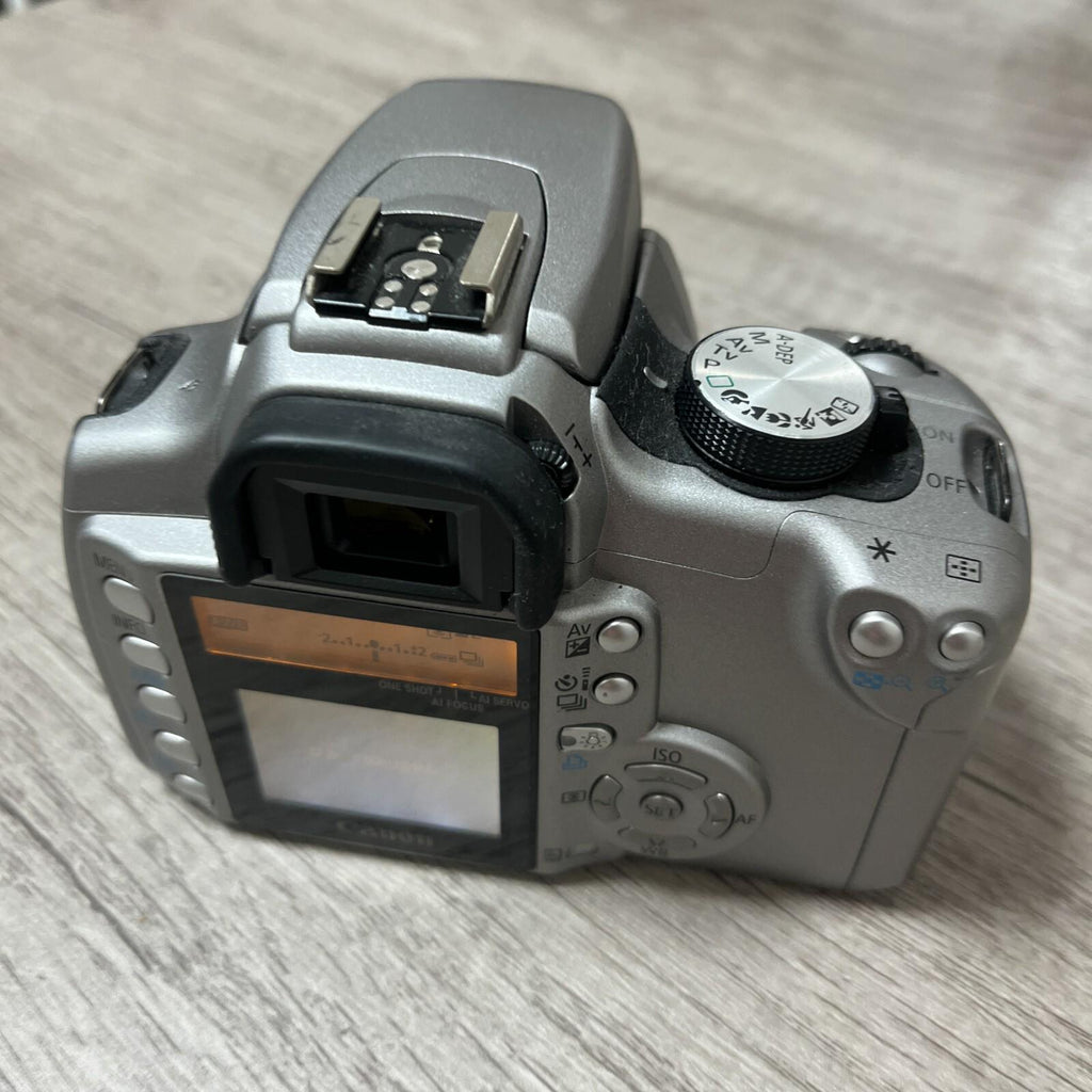 Vintage Canon EOS Kiss Digital N Camera - Working Condition (Body Only, No Battery)