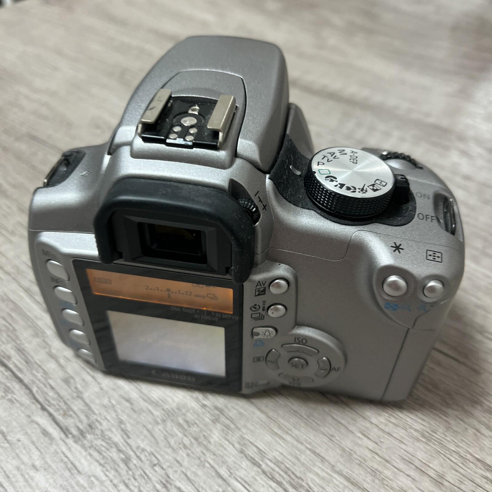 Vintage Canon EOS Kiss Digital N Camera - Working Condition (Body Only, No Battery)