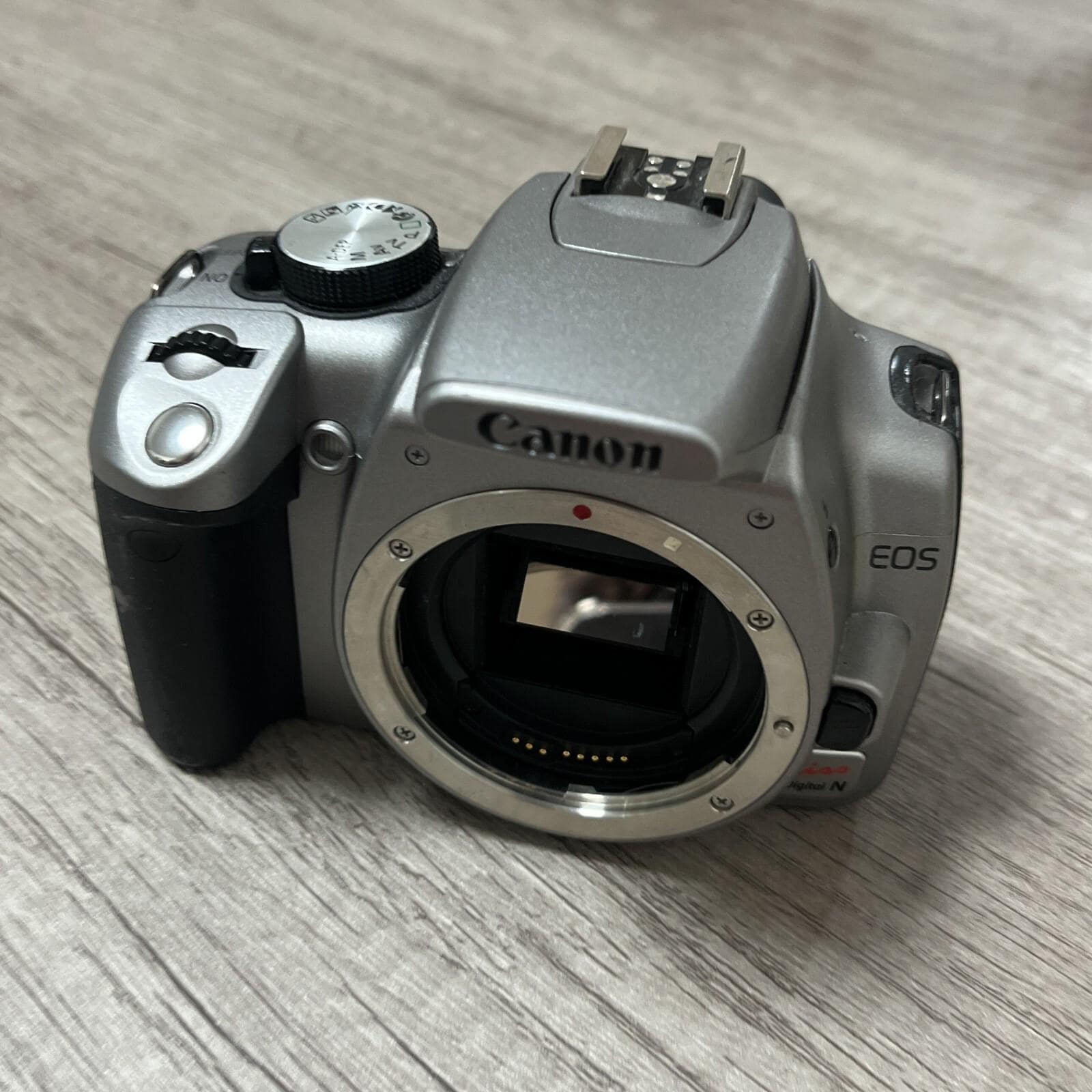 Vintage Canon EOS Kiss Digital N Digital Camera – Works & In Good Shape (Body Only, No Battery)