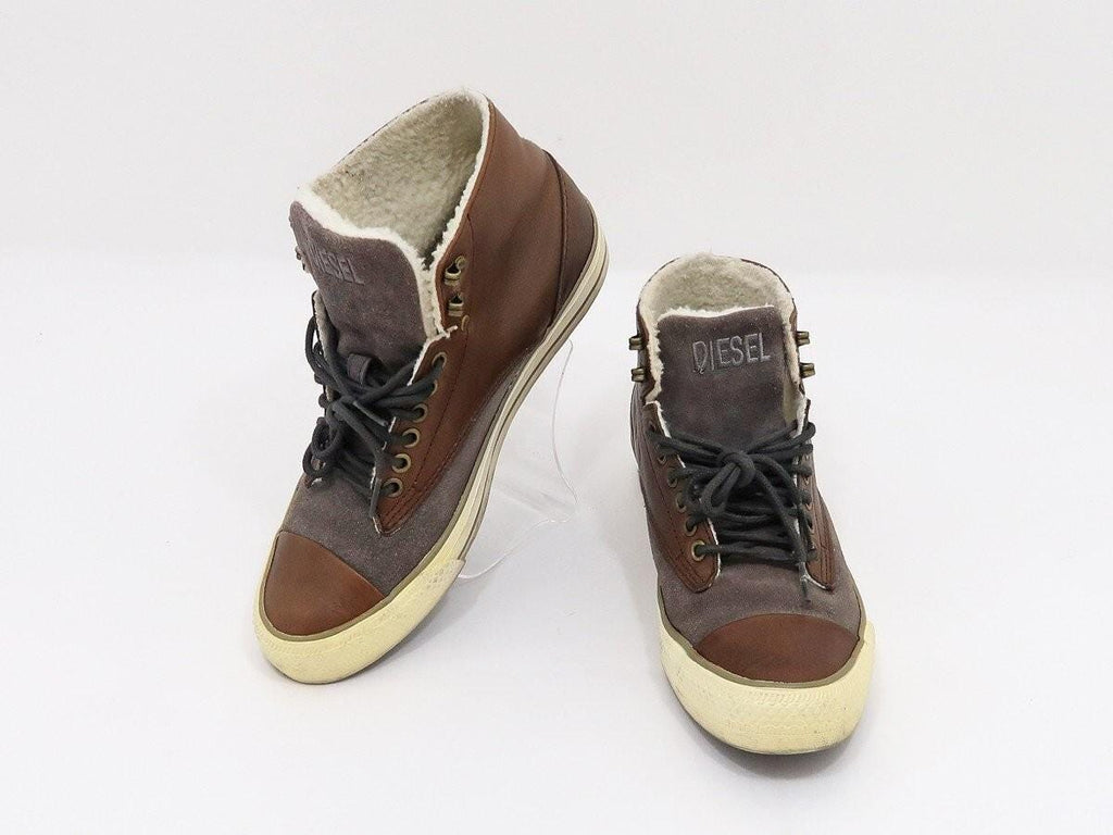 Diesel Sneakers Persis W Leather Upper, Man-Made Sole – US 7 / EU 37 / JP 24