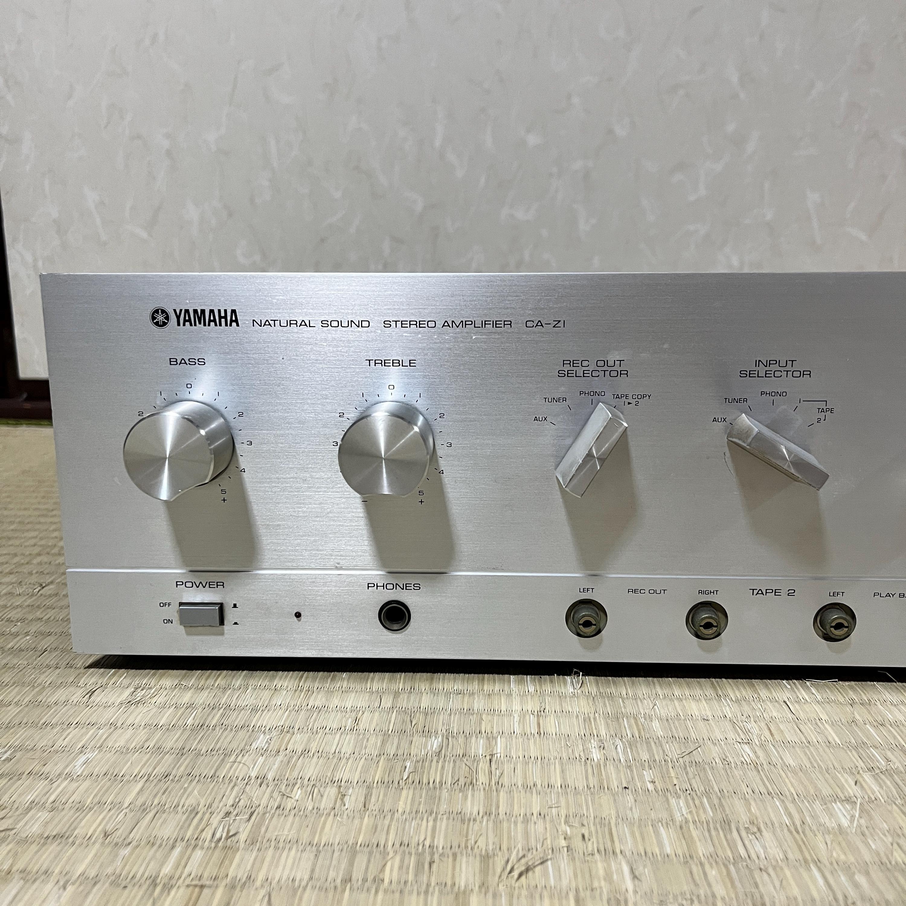 Vintage Yamaha CA-Z1 Stereo Integrated Amplifier – Hi-Fi Audio Amp, Japan-Made, Rare, Tested & Working