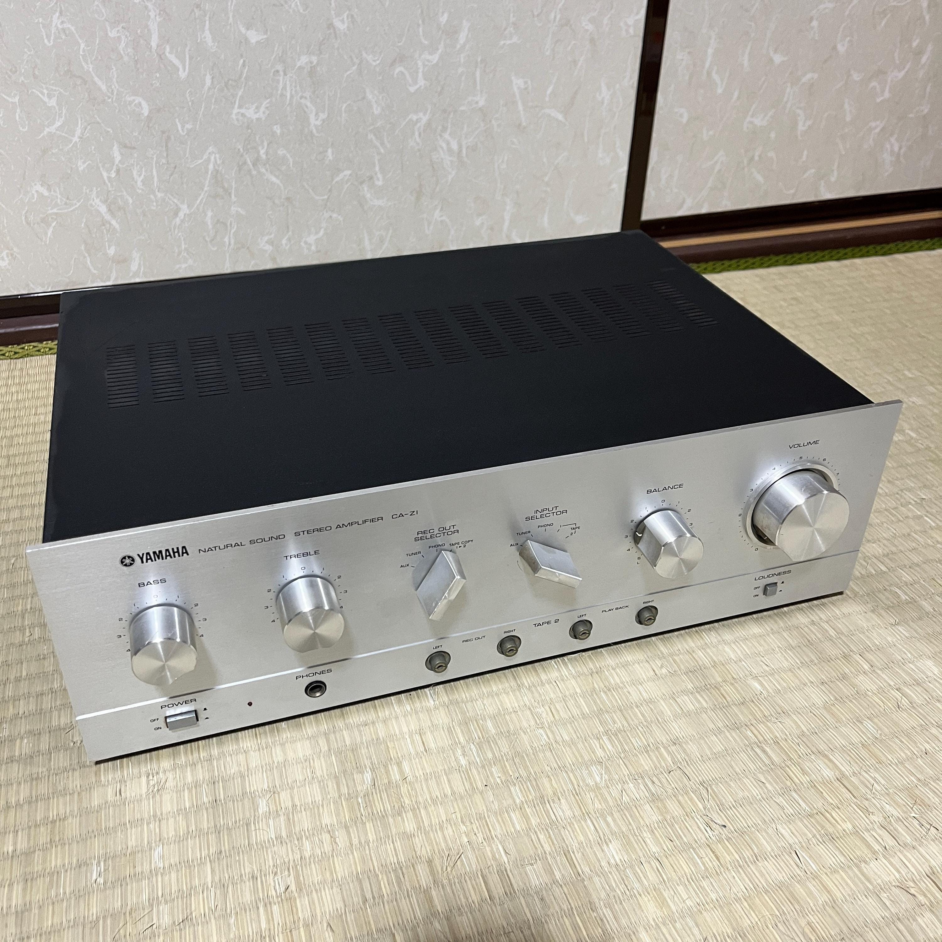 Vintage Yamaha CA-Z1 Stereo Integrated Amplifier – Hi-Fi Audio Amp, Japan-Made, Rare, Tested & Working