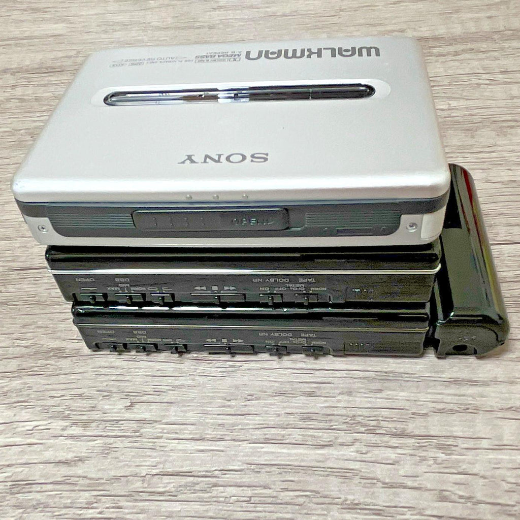 Lot of 3 Sony Walkman Cassette Players – Untested – No Batteries Included