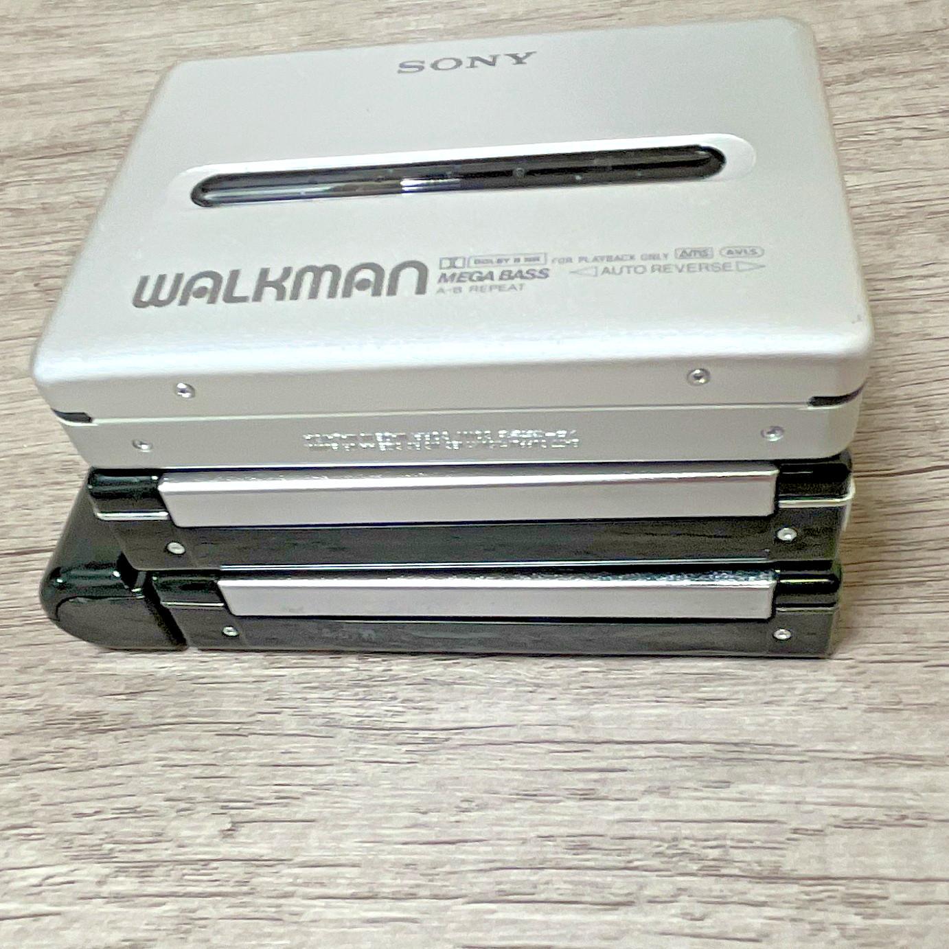 Lot of 3 Sony Walkman Cassette Players – Untested – No Batteries Included