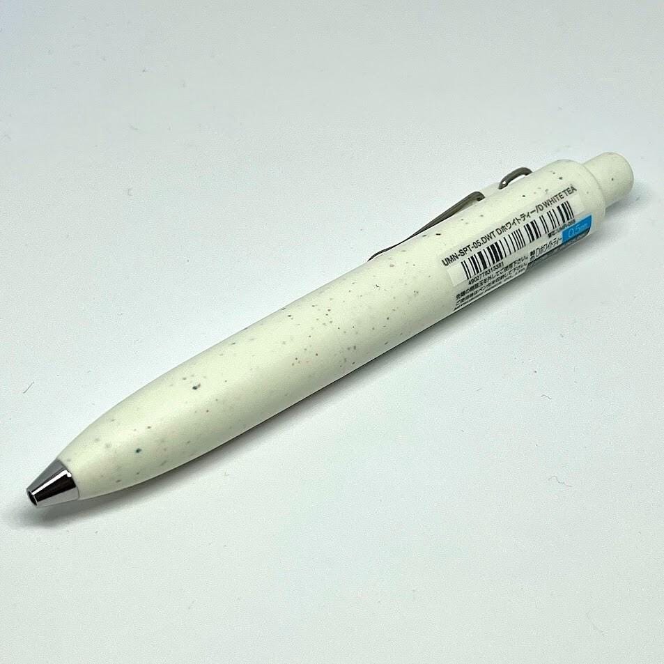 Uni-ball One P Limited Edition Gel Pen – Bath Bomb Color Series, 0.5mm, Black Ink, White Tea