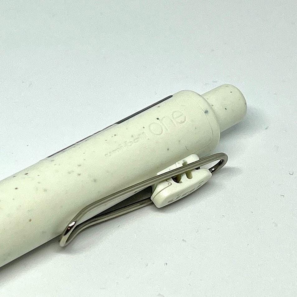 Uni-ball One P Limited Edition Gel Pen – Bath Bomb Color Series, 0.5mm, Black Ink, White Tea