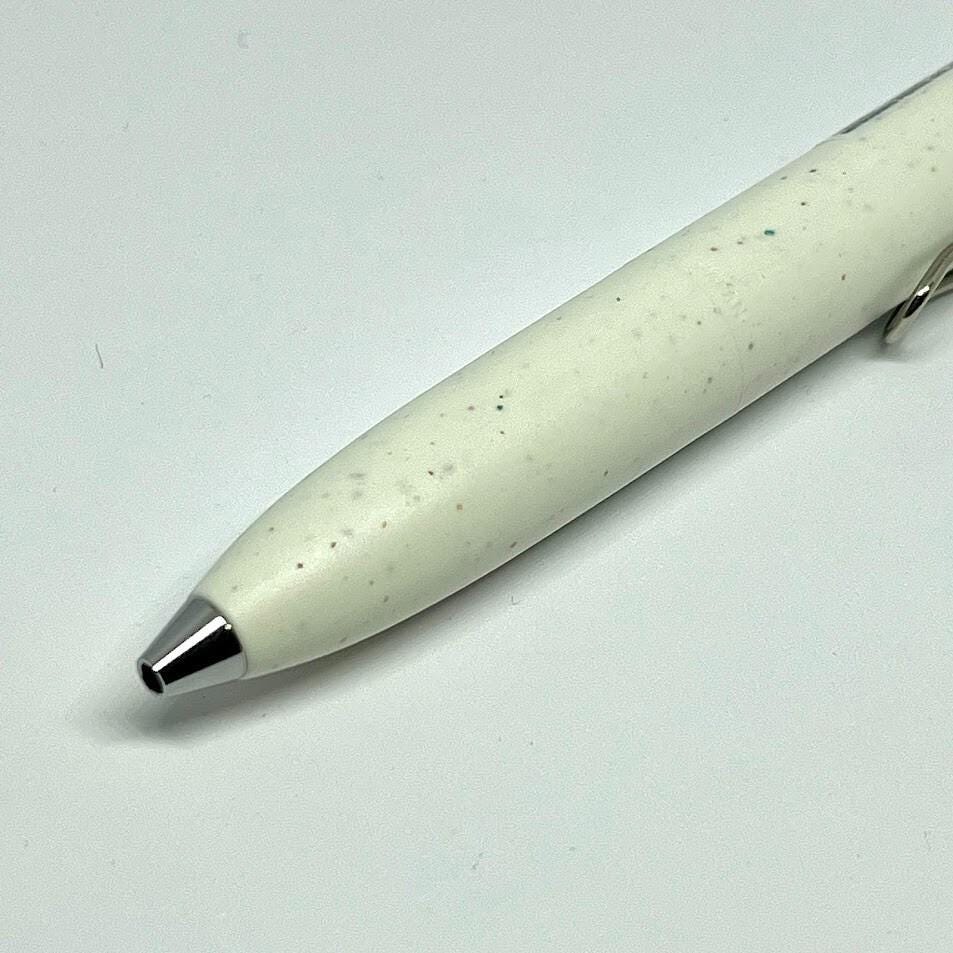 Uni-ball One P Limited Edition Gel Pen – Bath Bomb Color Series, 0.5mm, Black Ink, White Tea