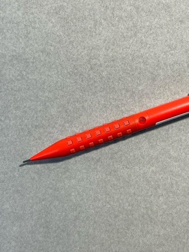 Pentel Smash Limited Edition Mechanical Pencil 0.5 Red from Japan