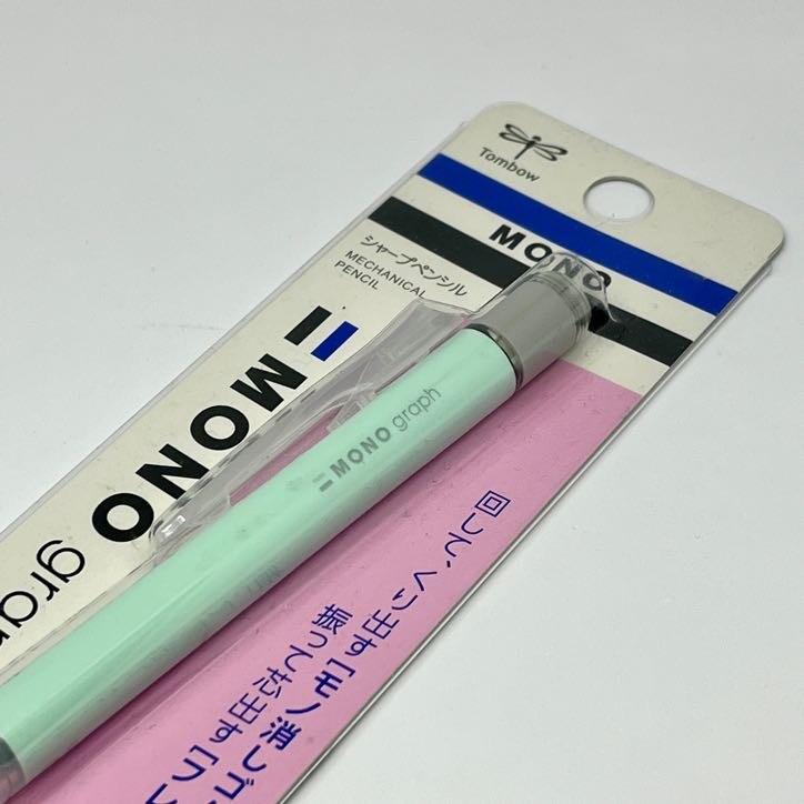 Tombow Mono Graph Pastel Color Mechanical Pencil & Eraser 0.5mm  -Made in Japan