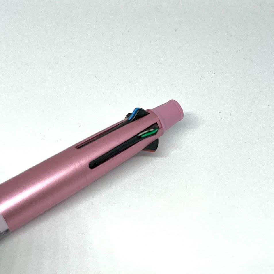 Uni Jetstream 4&1 - 4 Color 0.5 mm Ballpoint Multi Pen + 0.5 mm Pencil - Pink