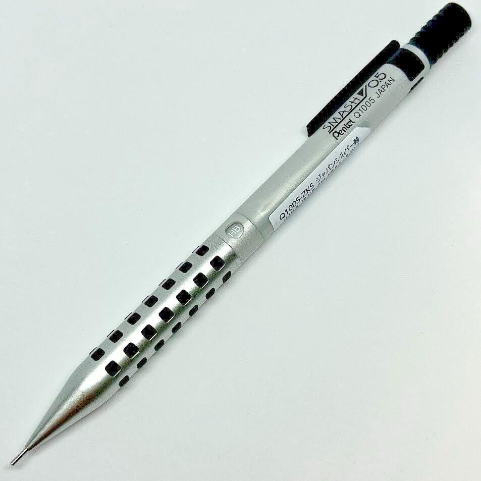 Pentel Smash Japan Silver Limited Edition 0.5mm Mechanical Pencil