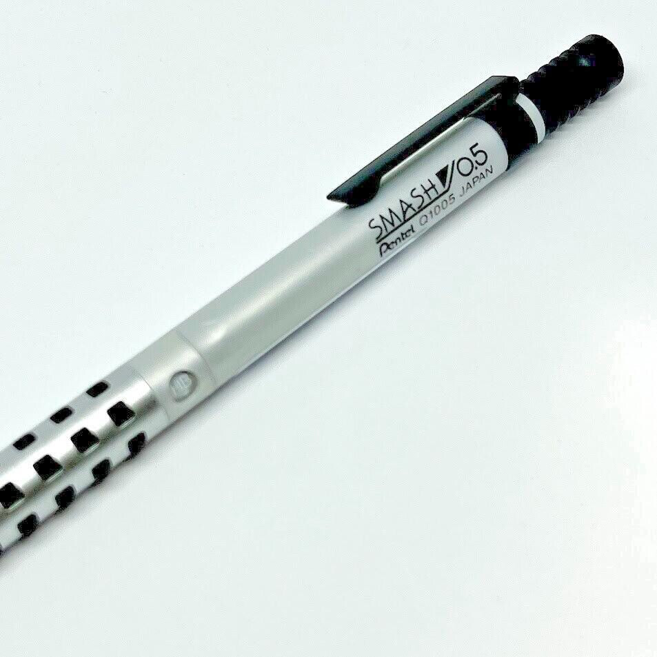Pentel Smash Japan Silver Limited Edition 0.5mm Mechanical Pencil