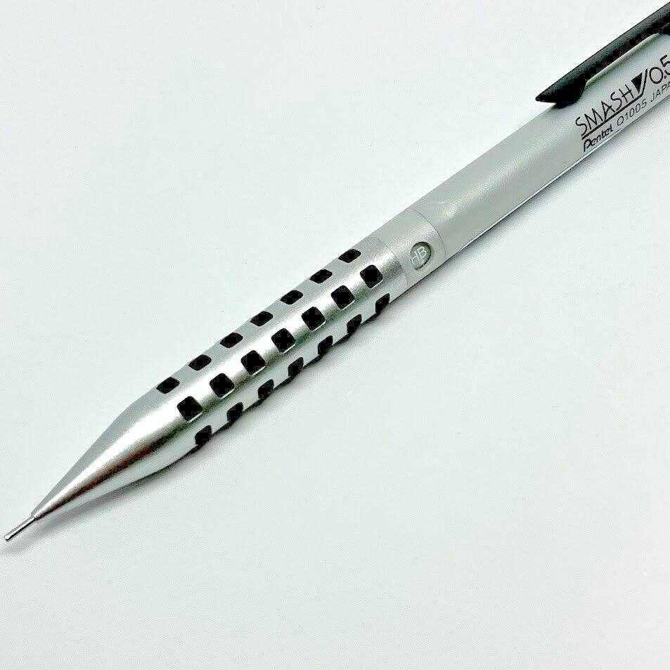 Pentel Smash Japan Silver Limited Edition 0.5mm Mechanical Pencil
