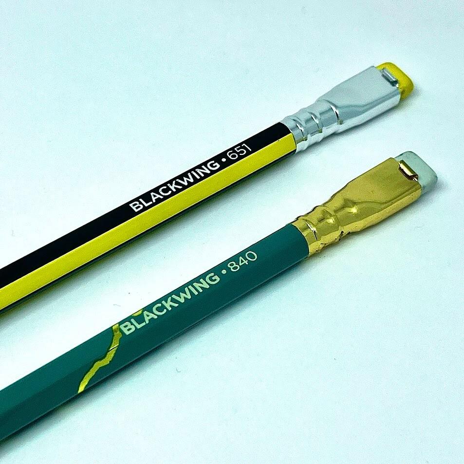 Blackwing Japan Limited Volume 651 Bruce Lee and Volume 840  -SET of 2 Pencils-