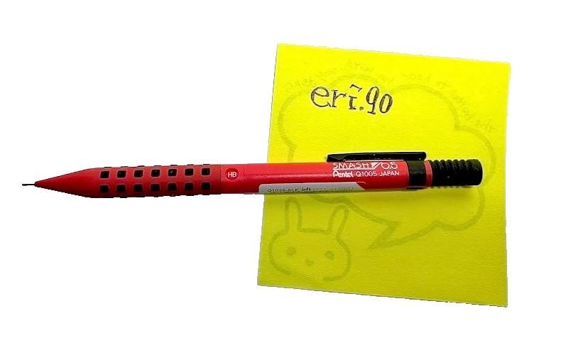 Pentel Smash Loft Special Edition Limited Pencil Red&Black  0.5