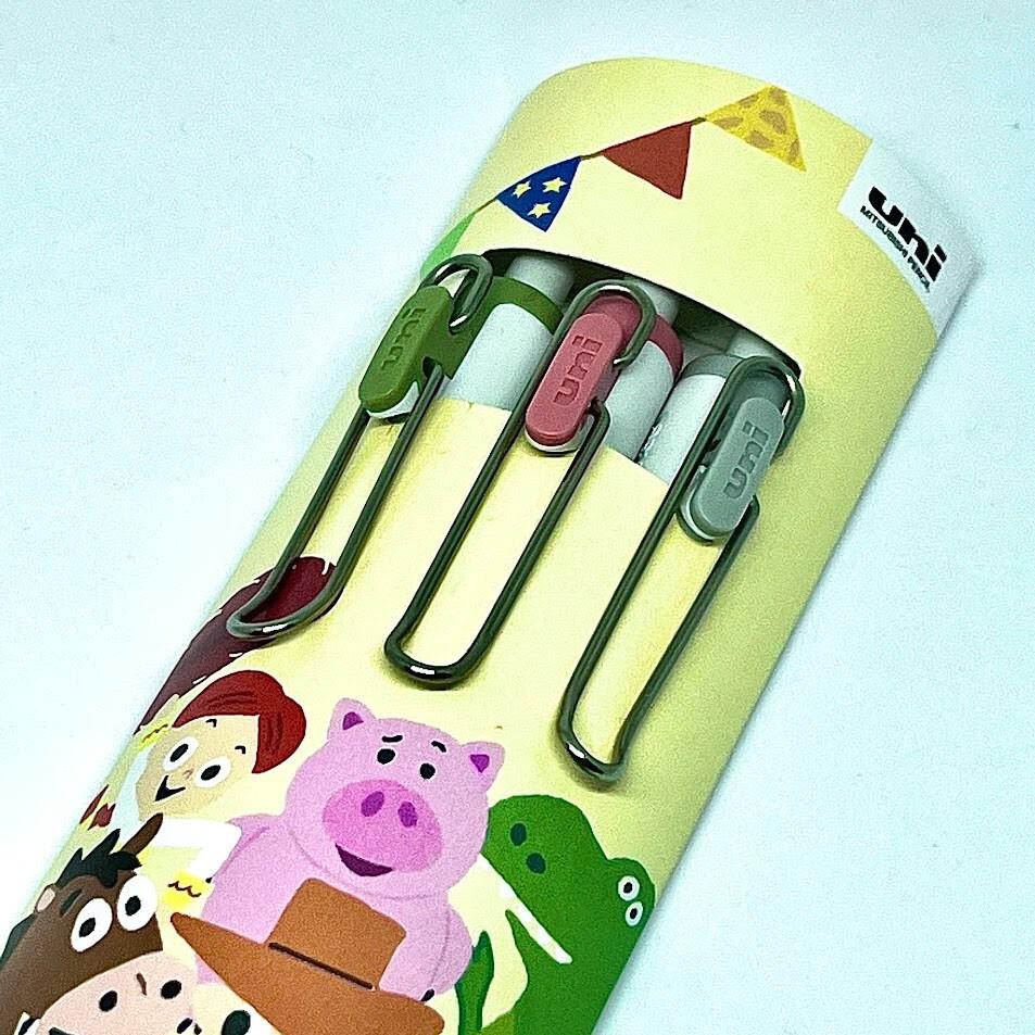 Uni Ball One Disney Pixar Toy Story Pens, 0.38mm, Set of 3