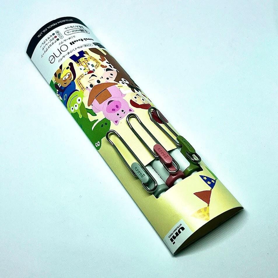 Uni Ball One  Disney Pixar Toy Story 0.38mm Ball Pen Limited Edition 3 Set Pen