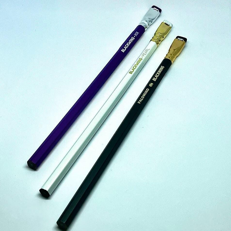 Blackwing Japan Limited Edition Matte, Palemino and Palemino 42 SET of 3 Pencils