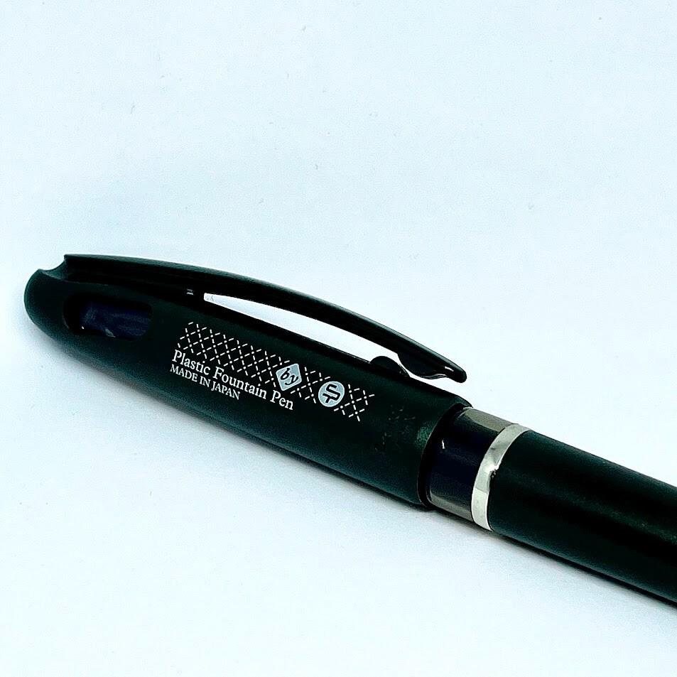 Pentel Tradio Dark Green Color Black Ink Fountain Pen