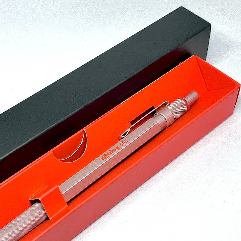 Rotring 600 Ballpoint Pen 0.7mm Japan Limited Edition Color Rose Gold Brand New