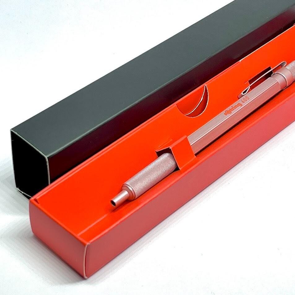 Rotring 600 Ballpoint Pen 0.7mm Japan Limited Edition Color Rose Gold Brand New