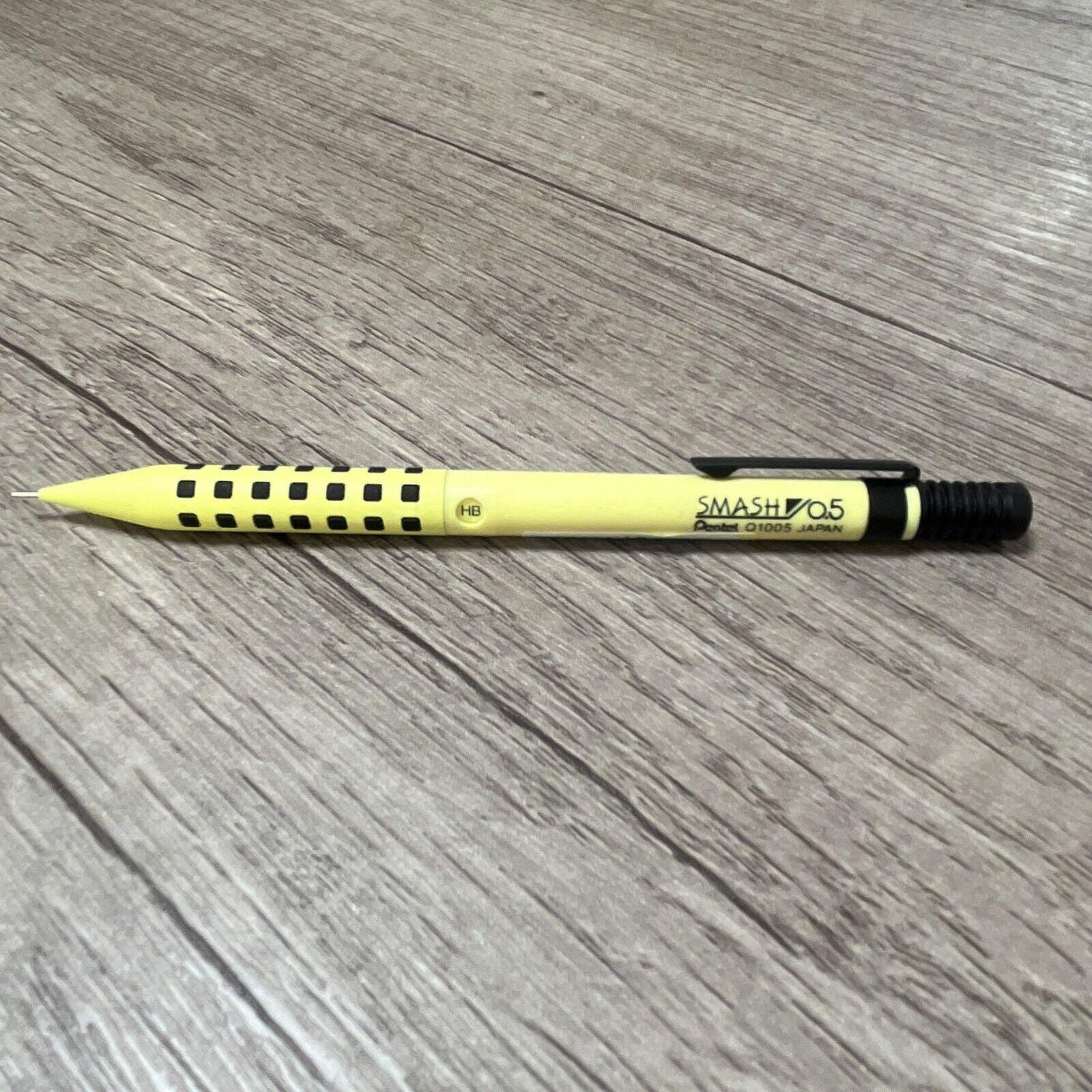Pentel Smash 2025 Lemon Yellow LoFt Limited Edition 0.5mm Mechanical Pencil