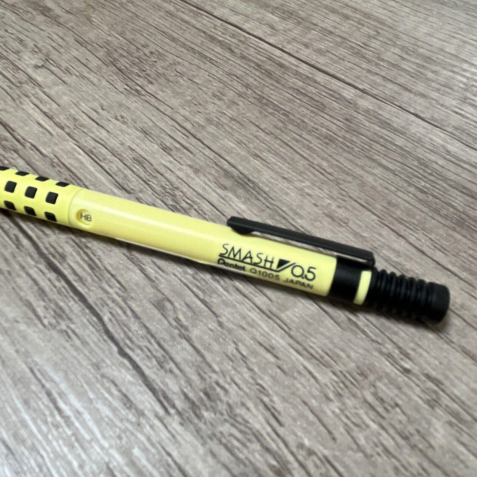 Pentel Smash 2025 Lemon Yellow LoFt Limited Edition 0.5mm Mechanical Pencil