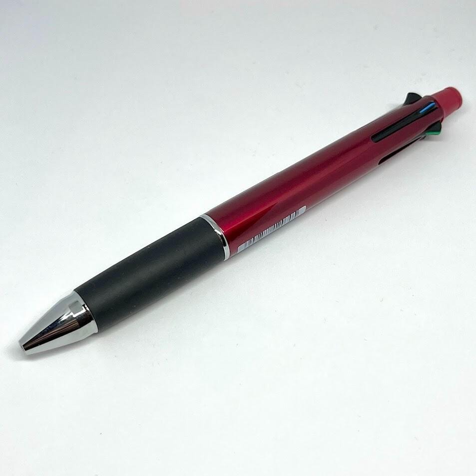 Uni Jetstream 4&1 - 4 Color 0.5 mm Ballpoint Multi Pen + 0.5 mm Pencil -Bordeaux