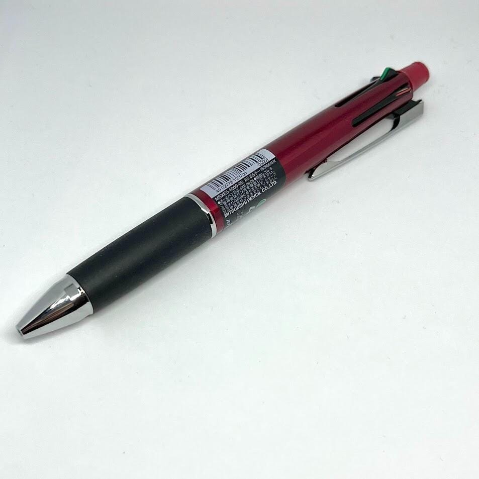 Uni Jetstream 4&1 - 4 Color 0.5 mm Ballpoint Multi Pen + 0.5 mm Pencil -Bordeaux