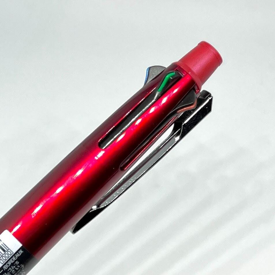 Uni Jetstream 4&1 - 4 Color 0.5 mm Ballpoint Multi Pen + 0.5 mm Pencil -Bordeaux