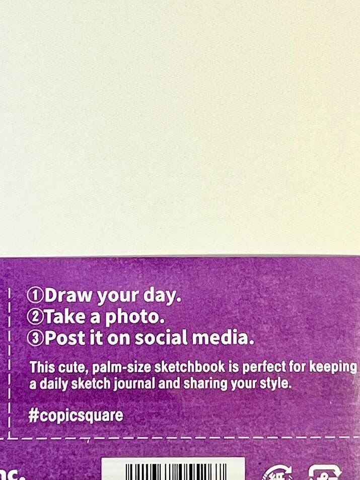 Copic Paper Premium Bond Acid-Free 110mmx110mm Square - 30 Sheets