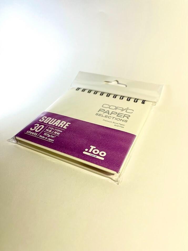 Copic Paper Premium Bond Acid-Free 110mmx110mm Square - 30 Sheets