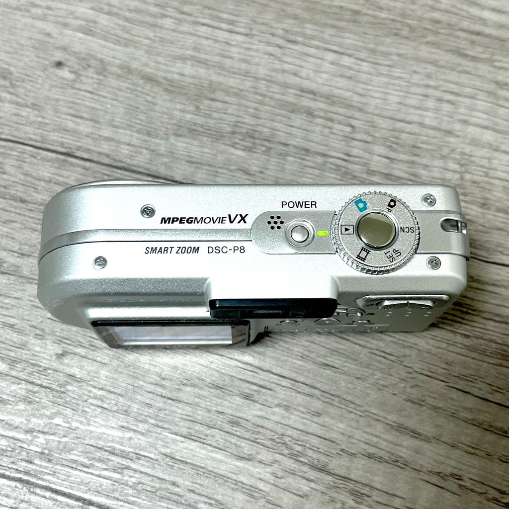 Sony DSCP8 Cyber-shot 3.2MP Digital Camera- Tested -Works  -Read Description-