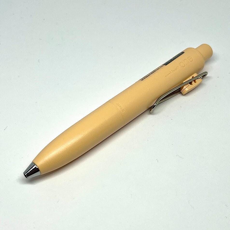 UNI-BALL ONE P Kohakutou  Color Limited Edition Papaya 0.38mm Black Ink