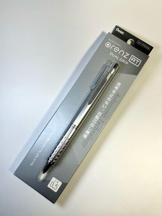 Pentel ORENZ AT Dual Grip Silver PP2005 0.5mm Limited Edition from Japan