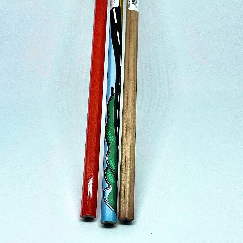 Blackwing Japan Limited Volume 223, Red Palomino, Natural SET of 3 Pencils