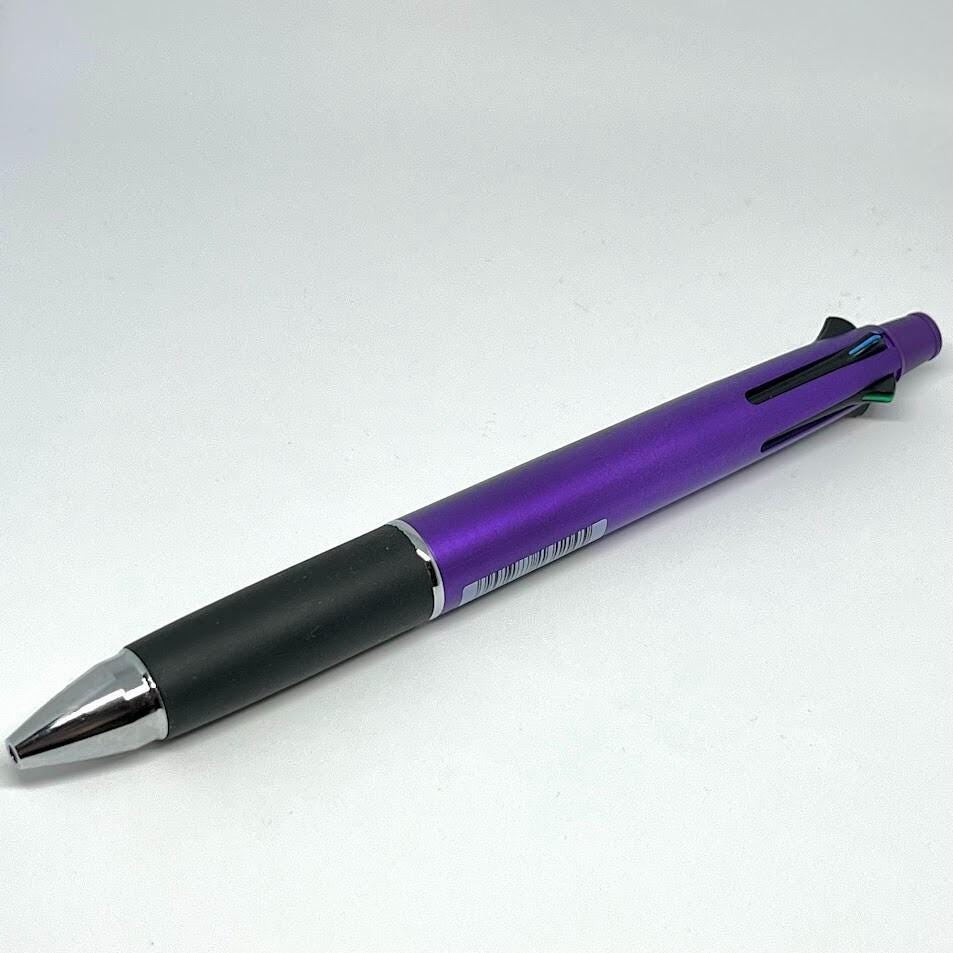 Uni Jetstream 4&1 - 4 Color 0.5 mm Ballpoint Multi Pen + 0.5 mm Pencil - Purple