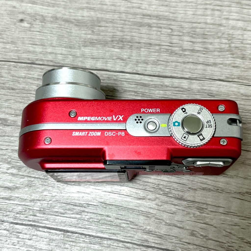 Sony DSCP8 Cyber-shot 3.2MP Digital Camera- Tested -Works  -Read Description-