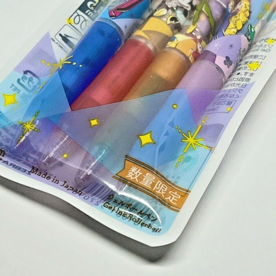 Sarasa Clip Disney Limited Edition RollerBall Gel Ink Orange/Purple/Blue/Red Pen