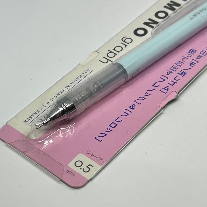 Tombow Mono Graph Pastel Color Mechanical Pencil & Eraser 0.5mm  -Made in Japan