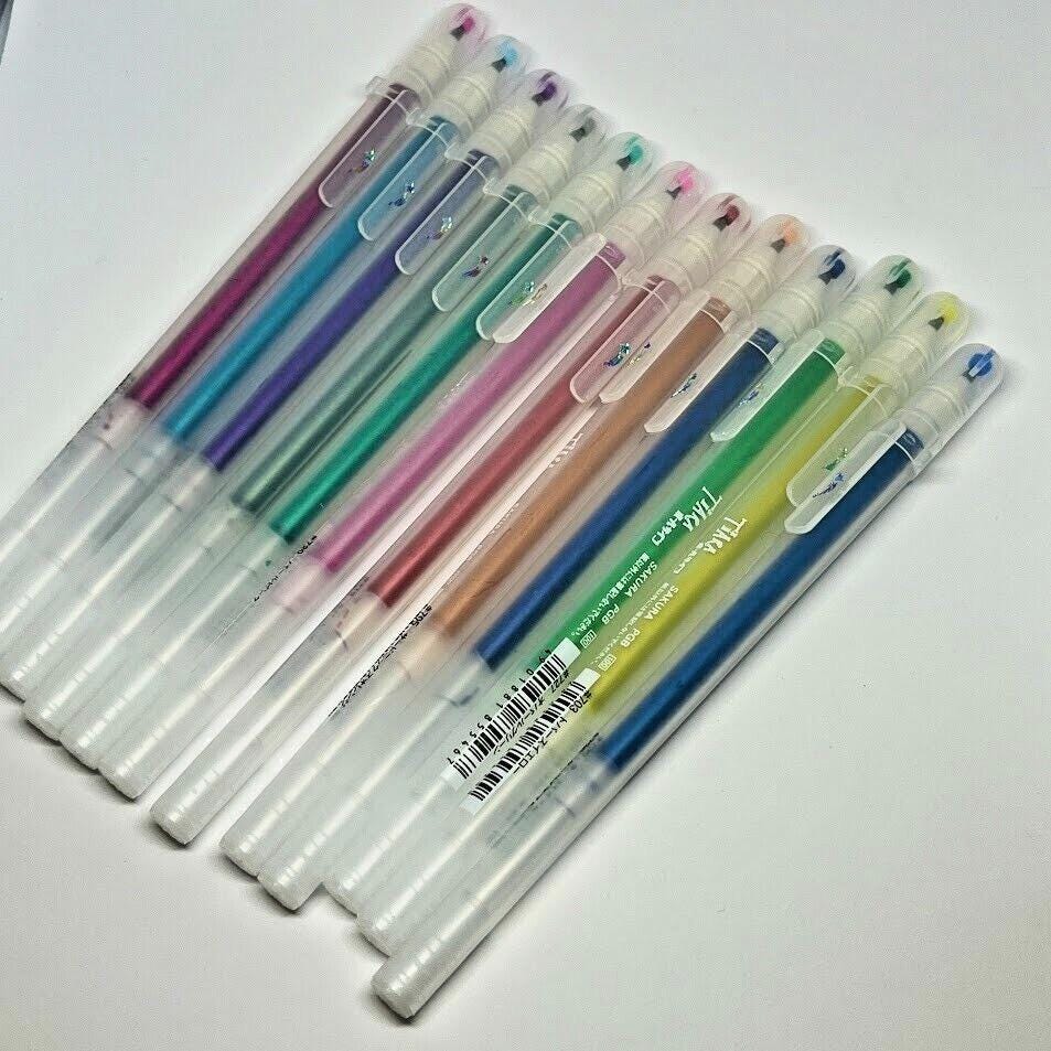 SAKURA Cray-Pas Water-Based Ballpoint Pen Ball Sign Tiara 12 Colors Made in Japa