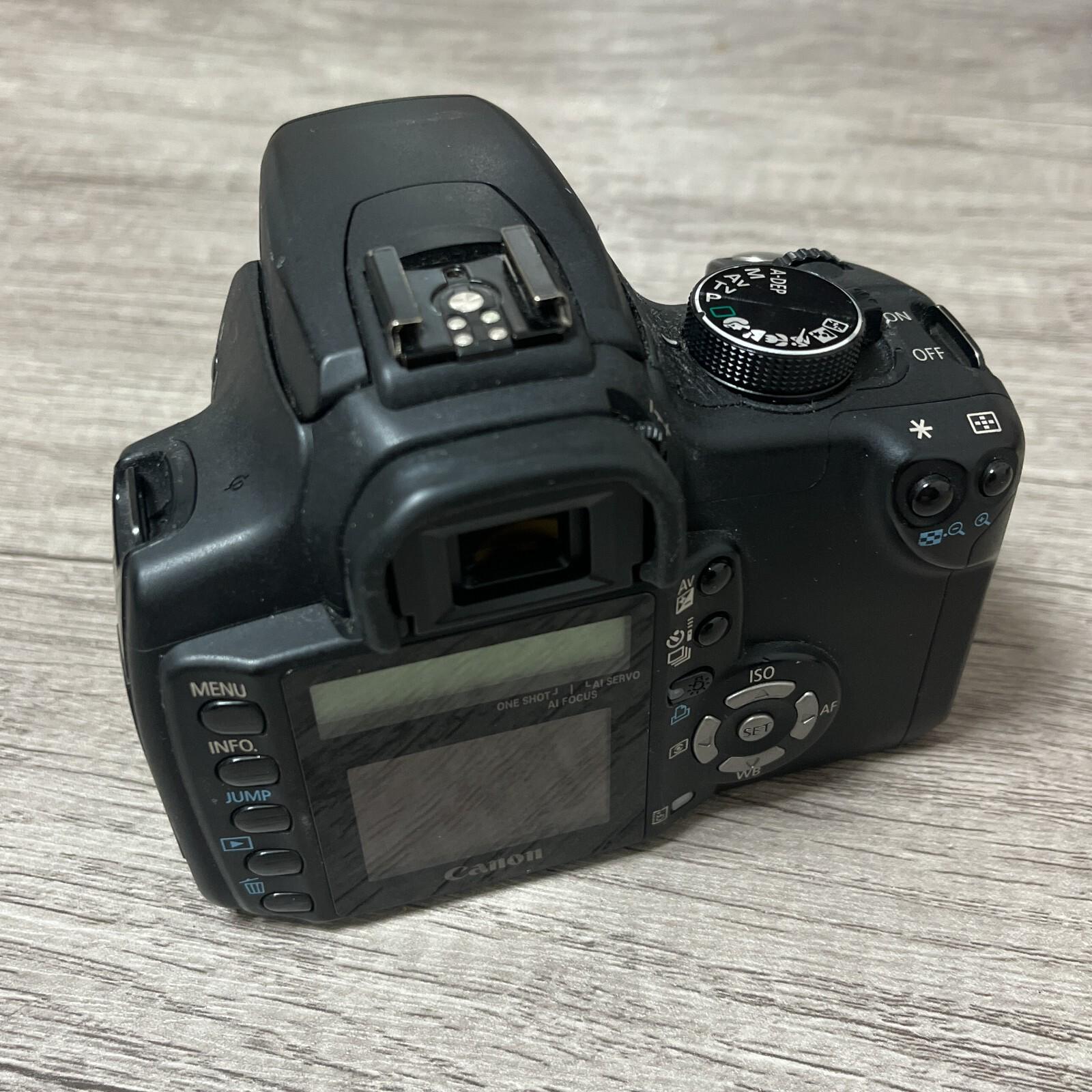 Canon EOS Kiss Digital N Digital Camera (Body Only, No Battery) - Not Working